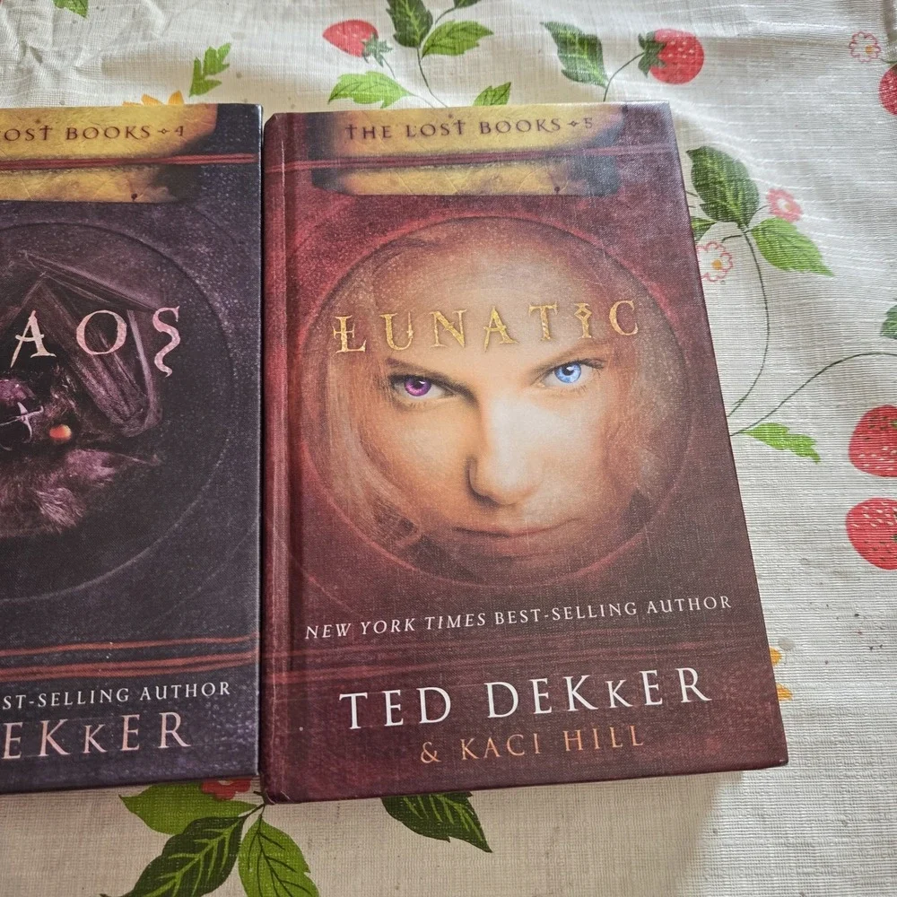 The Lost Books 3 4 5 Ted Dekker Hardcover YA novel Lot Christian fiction book